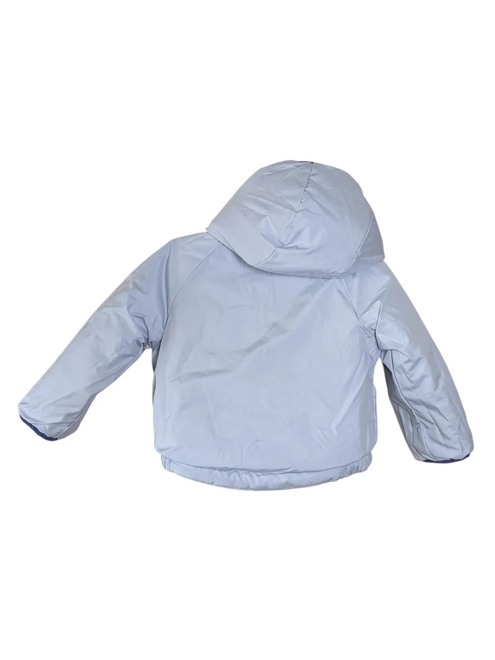 NWT The North Face Baby Boys Insulated Reversible Blue  Puffer Jacket Size 3-6 M